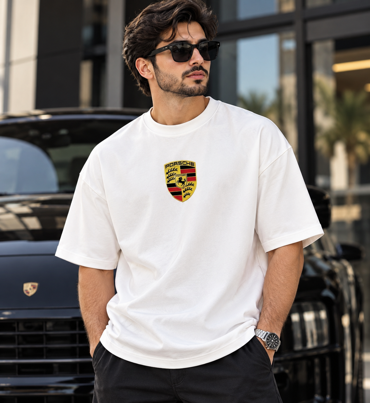 Porsche 911 Oversized T-Shirt – Racing Edition
