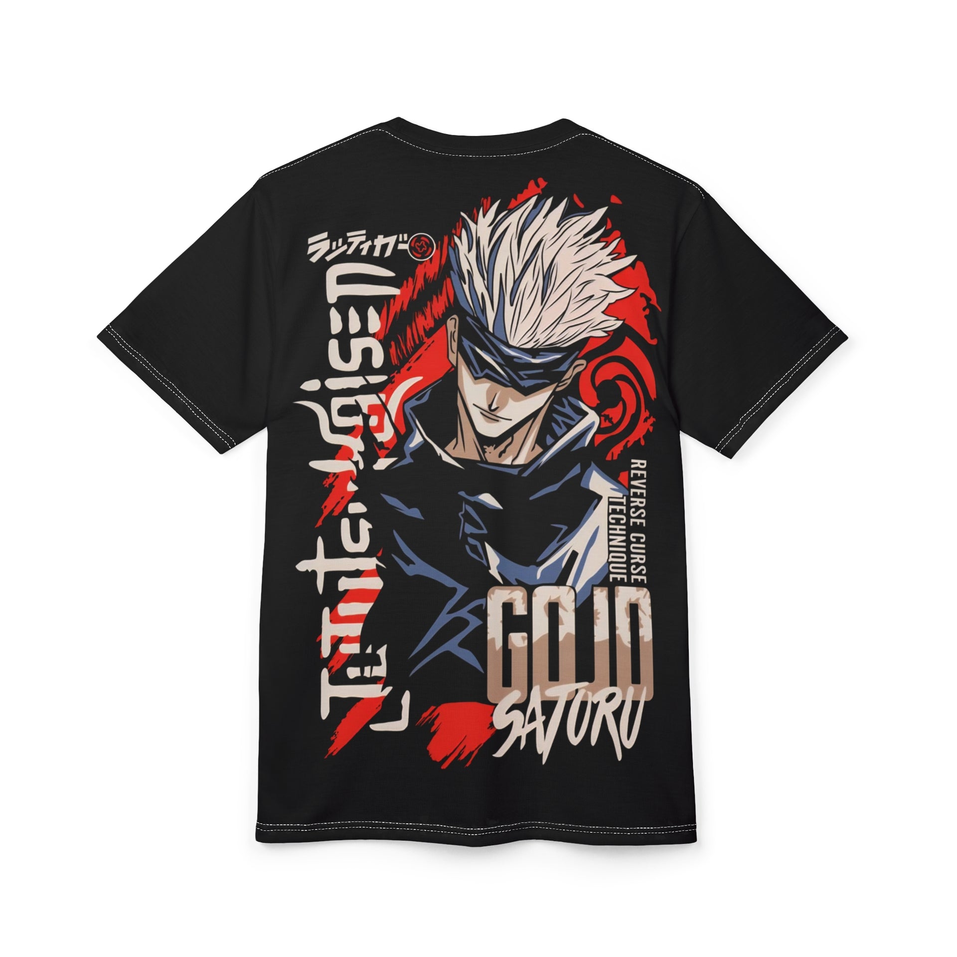 Gojo Satoru Anime Graphic T-Shirt | Jujutsu Sorcerer Streetwear Tee