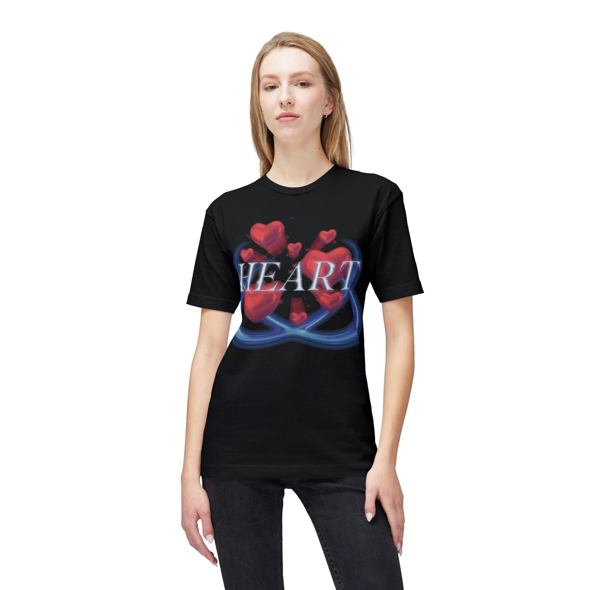 Heart Design Premium T-Shirt ♥️