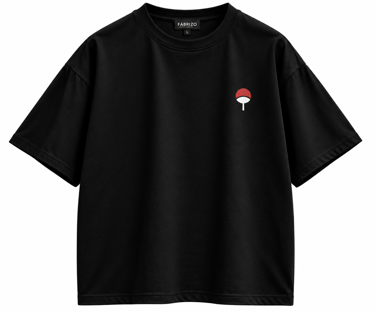 Premium Limited Edition Itachi Uchiha Oversized T-Shirt – Anime Streetwear | Fabrizo Fashion