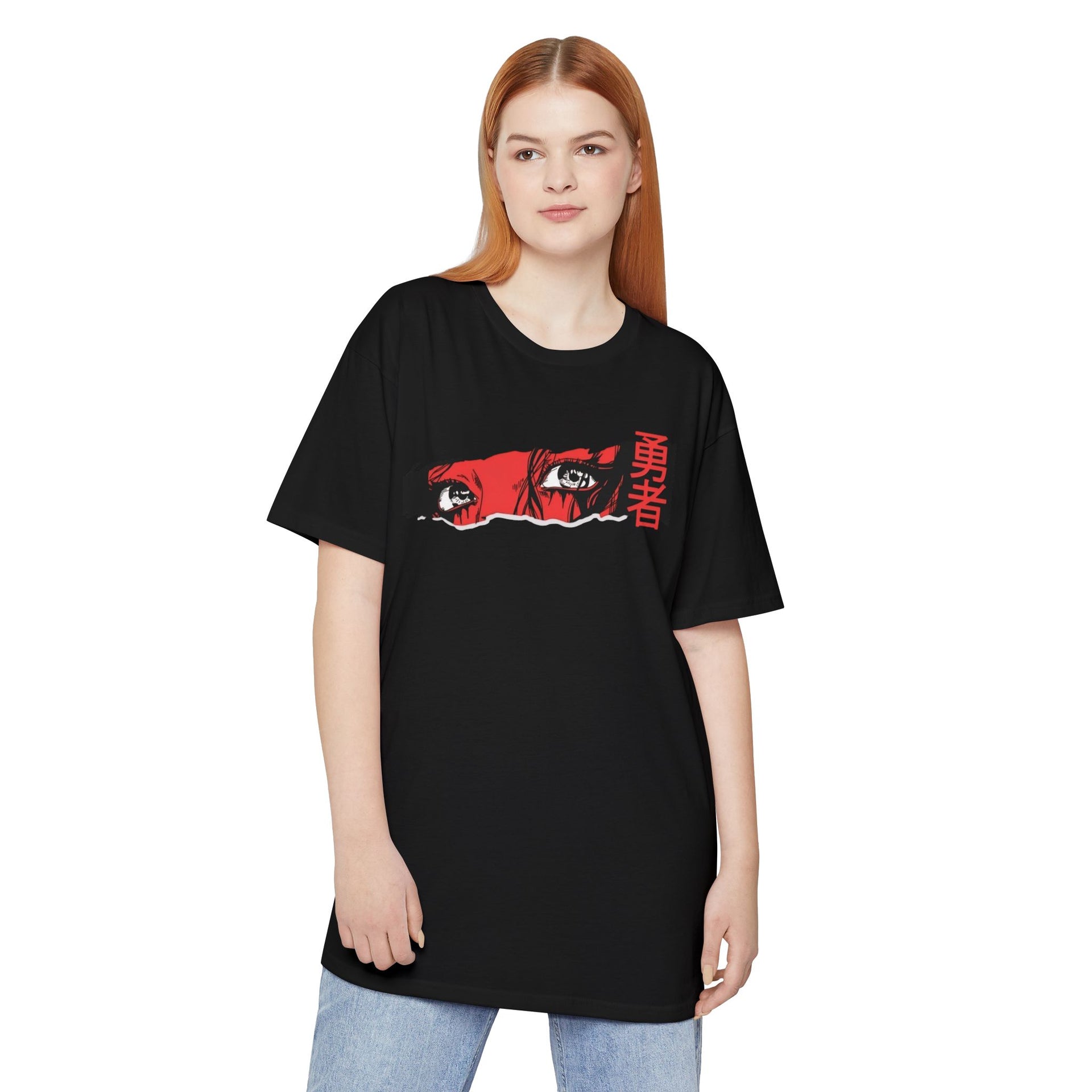Midnight Sakura Anime Oversized T-Shirt – Women's Streetwear Edition