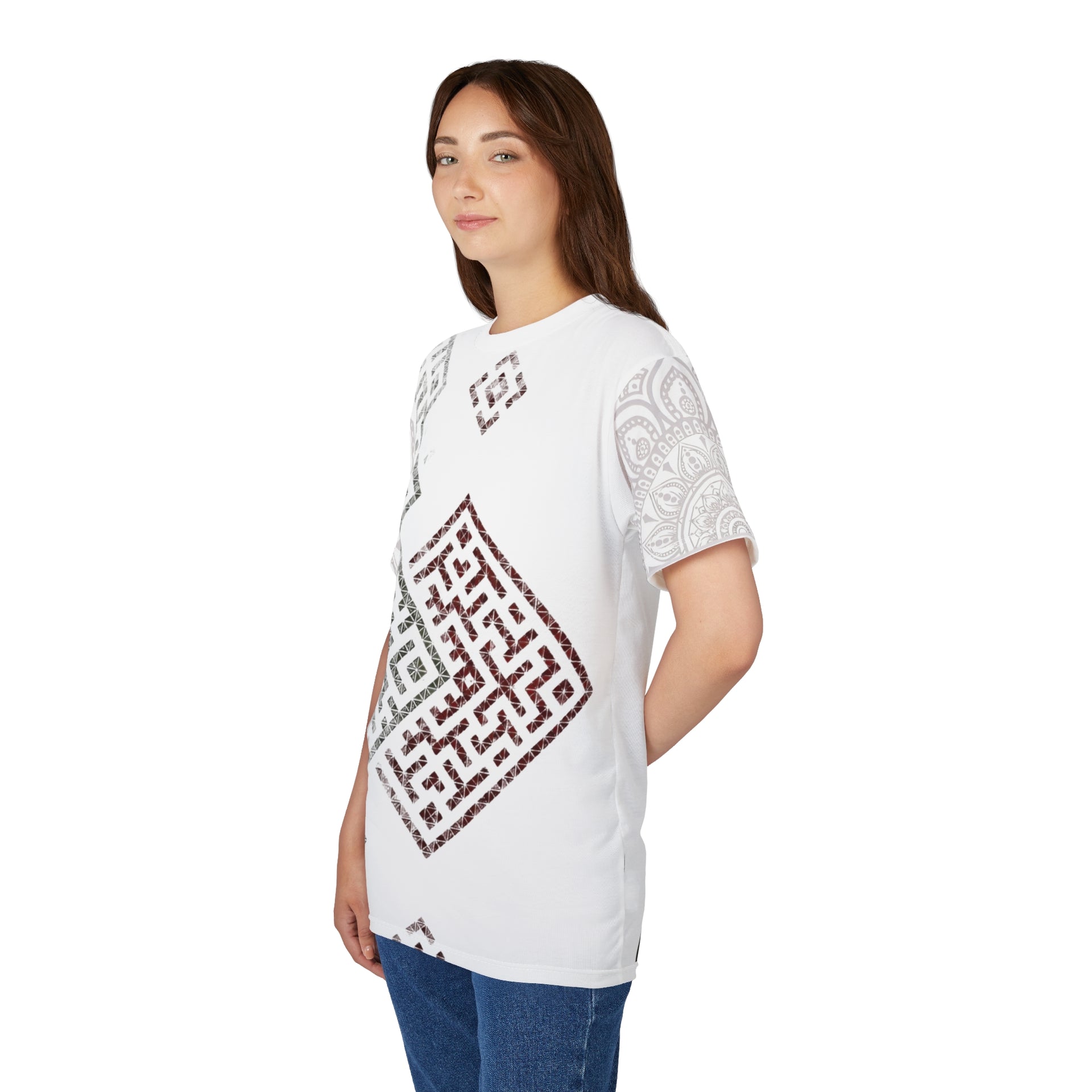 Arabic Heritage Oversized T-Shirt – Women's Cultural Edition