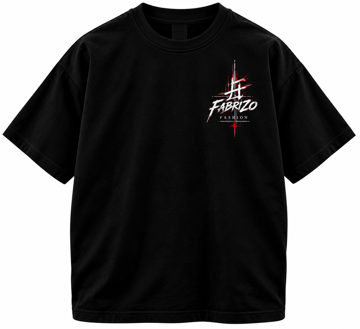 Anime Streetwear Oversized Black T-Shirt – FABRIZO FASHION Premium Graphic Tee