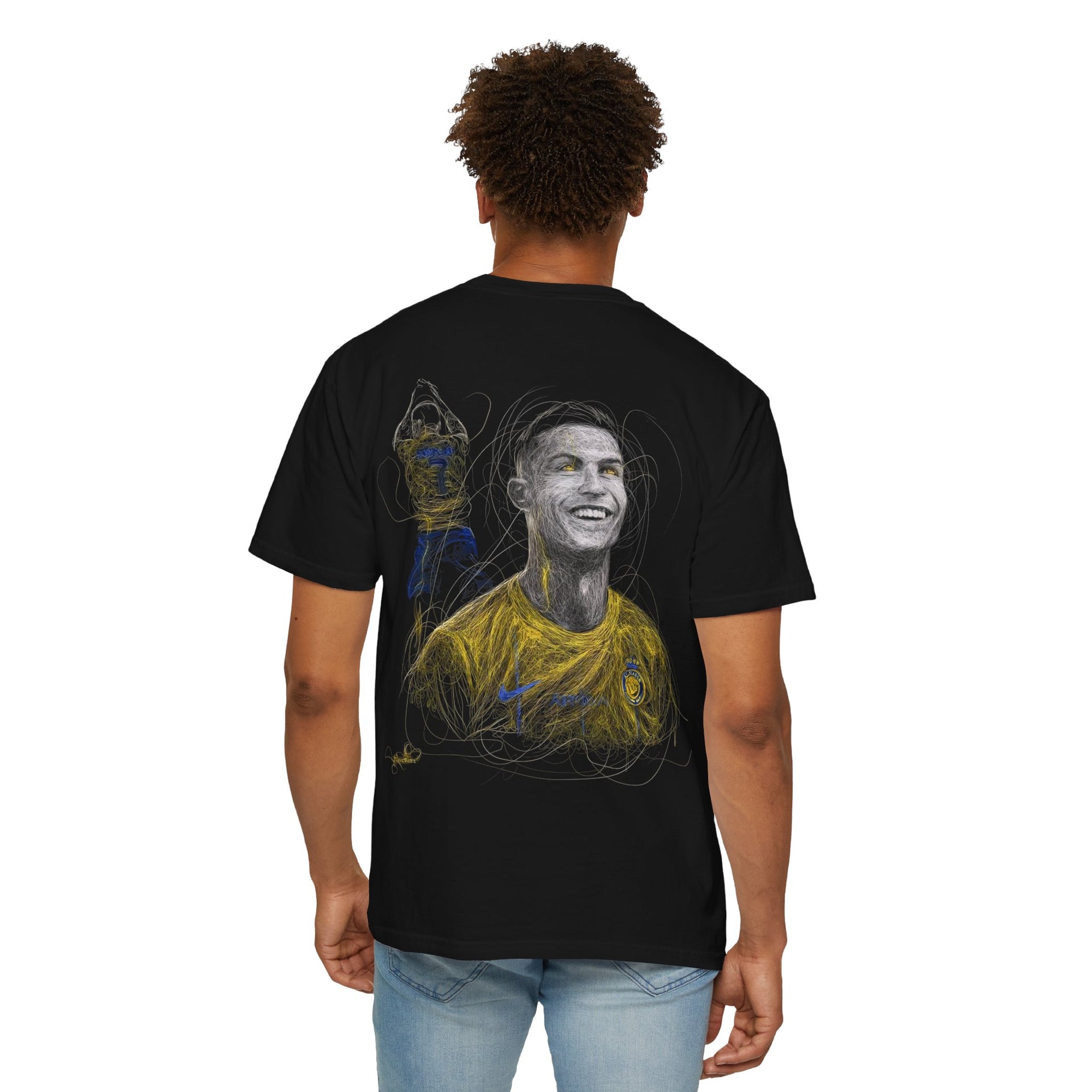 Fabrizo Fashion Ronaldo| CR7 Scribble Legend" Graphic T-Shirt