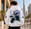 Gojo Anime Hoodie – Electric Blue Edition Premium | FABRIZO FASHION