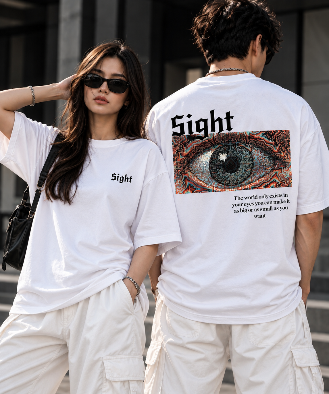 Sight T-Shirt – Oversized & Regular Fit | FABRIZO FASHION