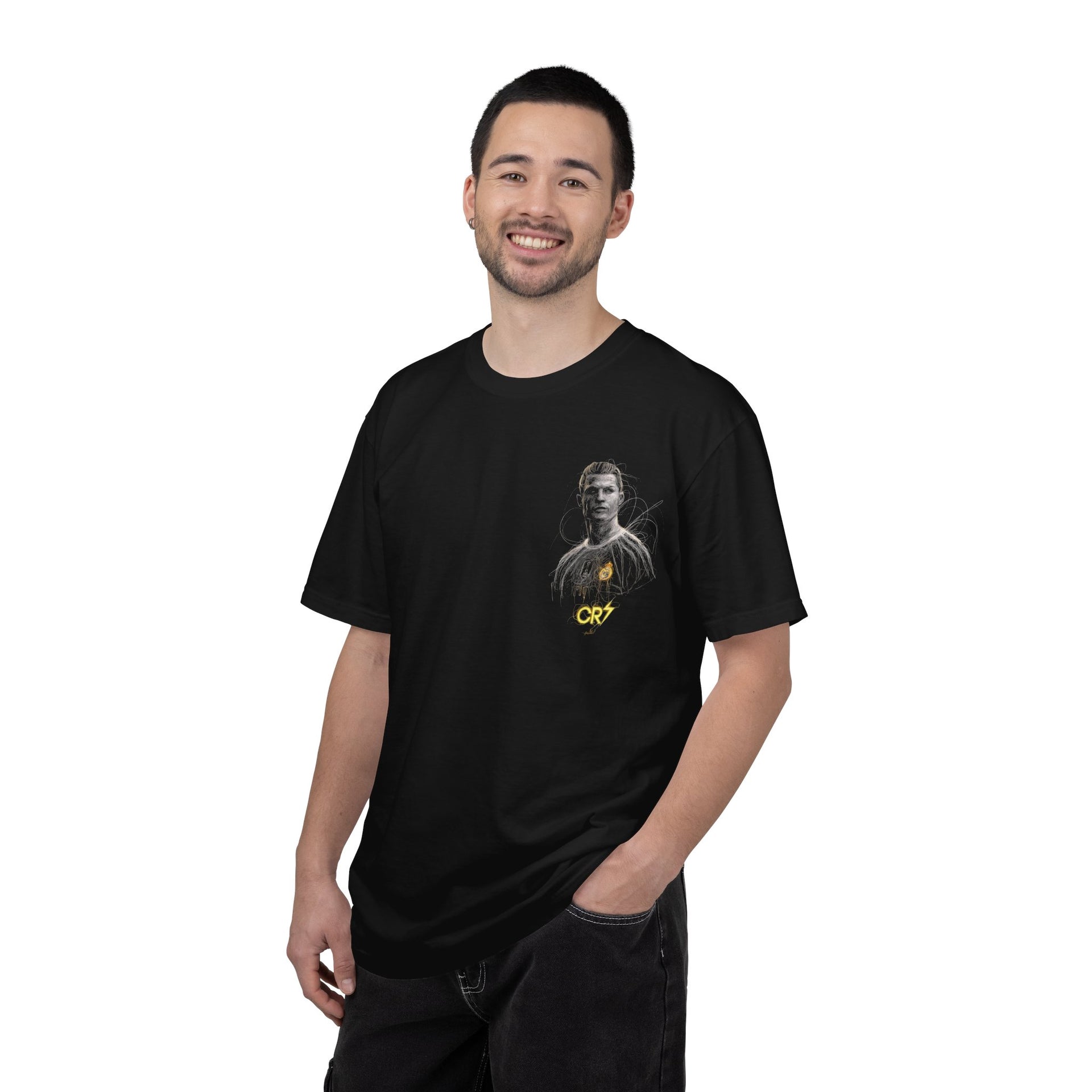 Fabrizo Fashion Ronaldo| CR7 Scribble Legend" Graphic T-Shirt