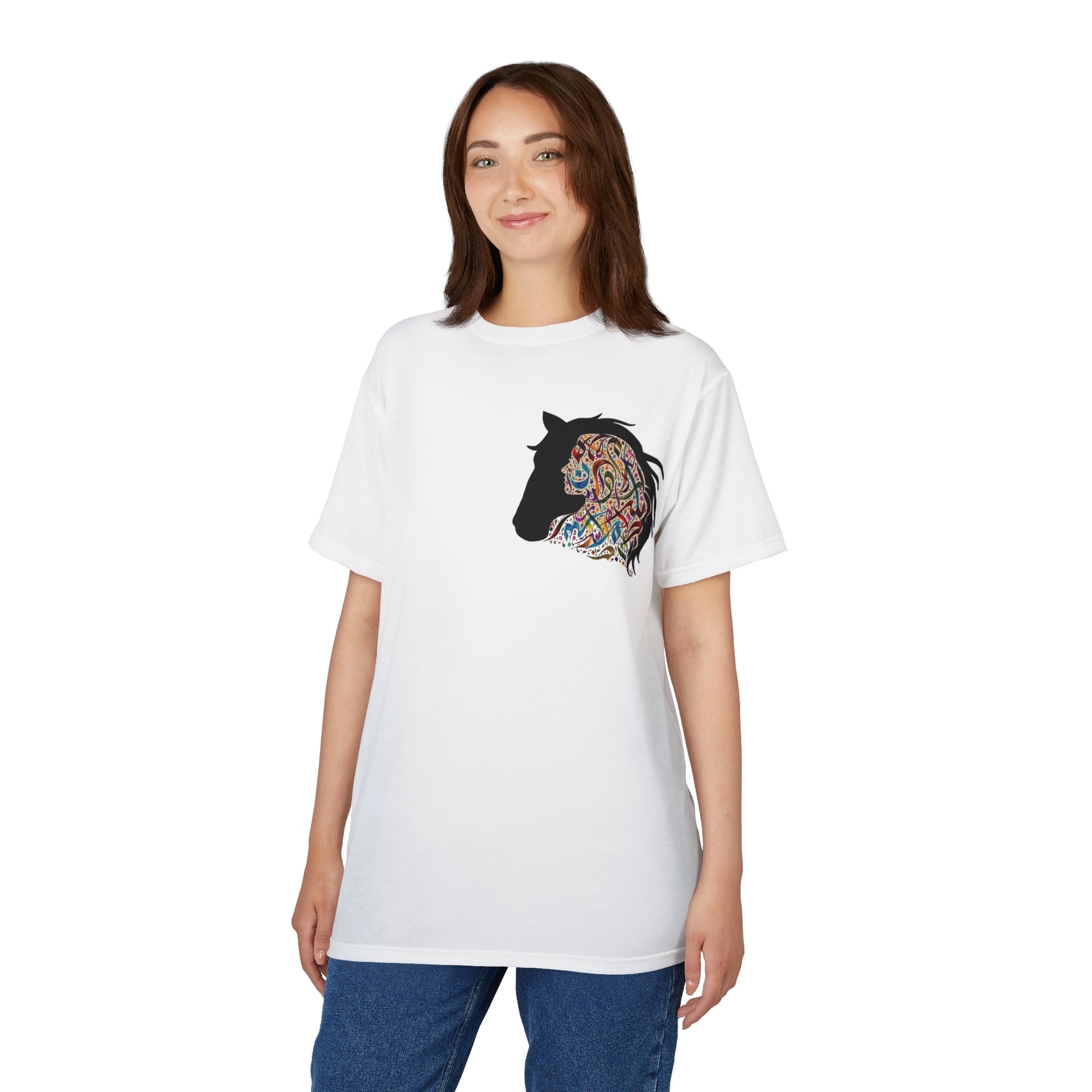 Fabrizo Fashion | "Majestic Grace" Equestrian Graphic T-Shirt