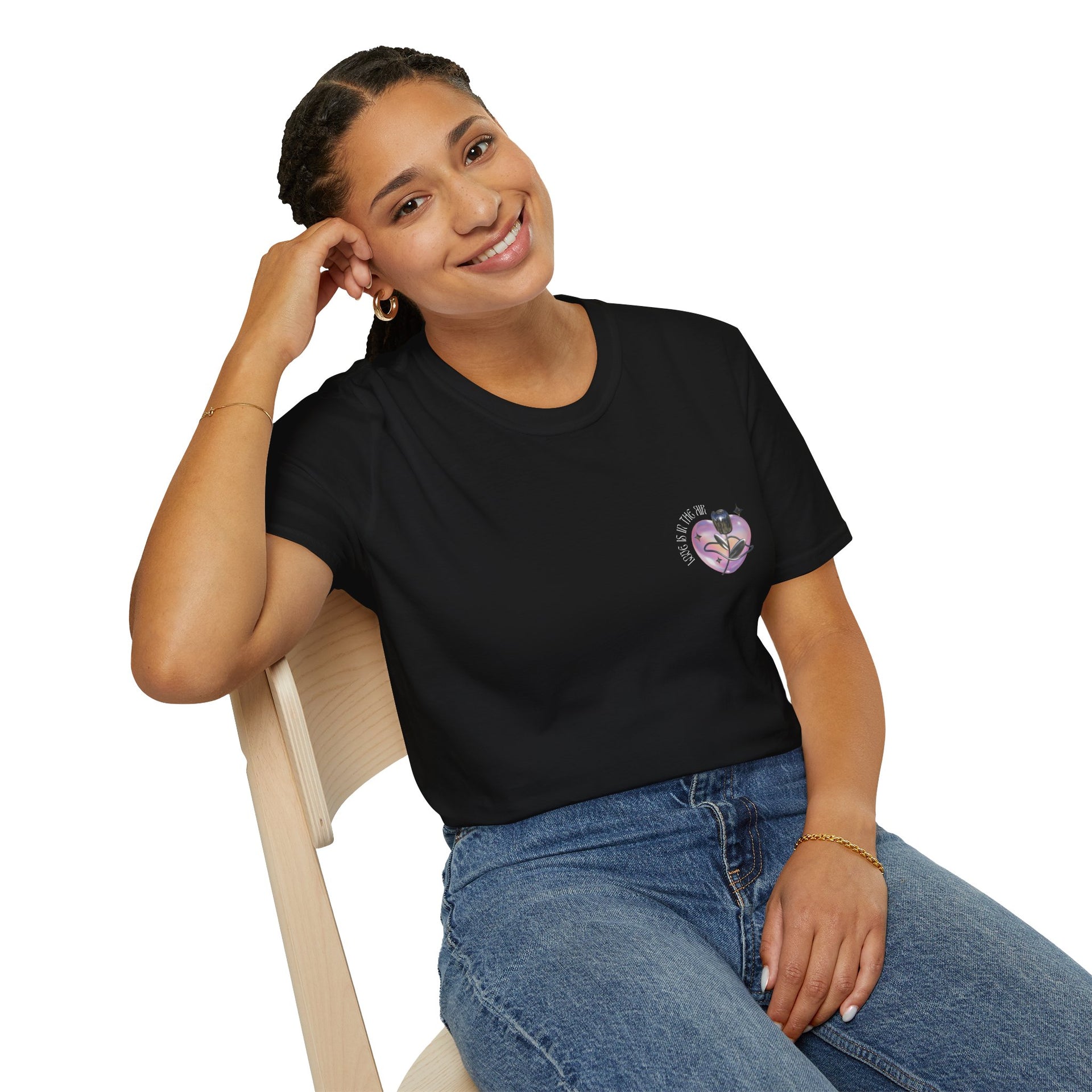 Silver Rose 🌹 Premium T shirt Women