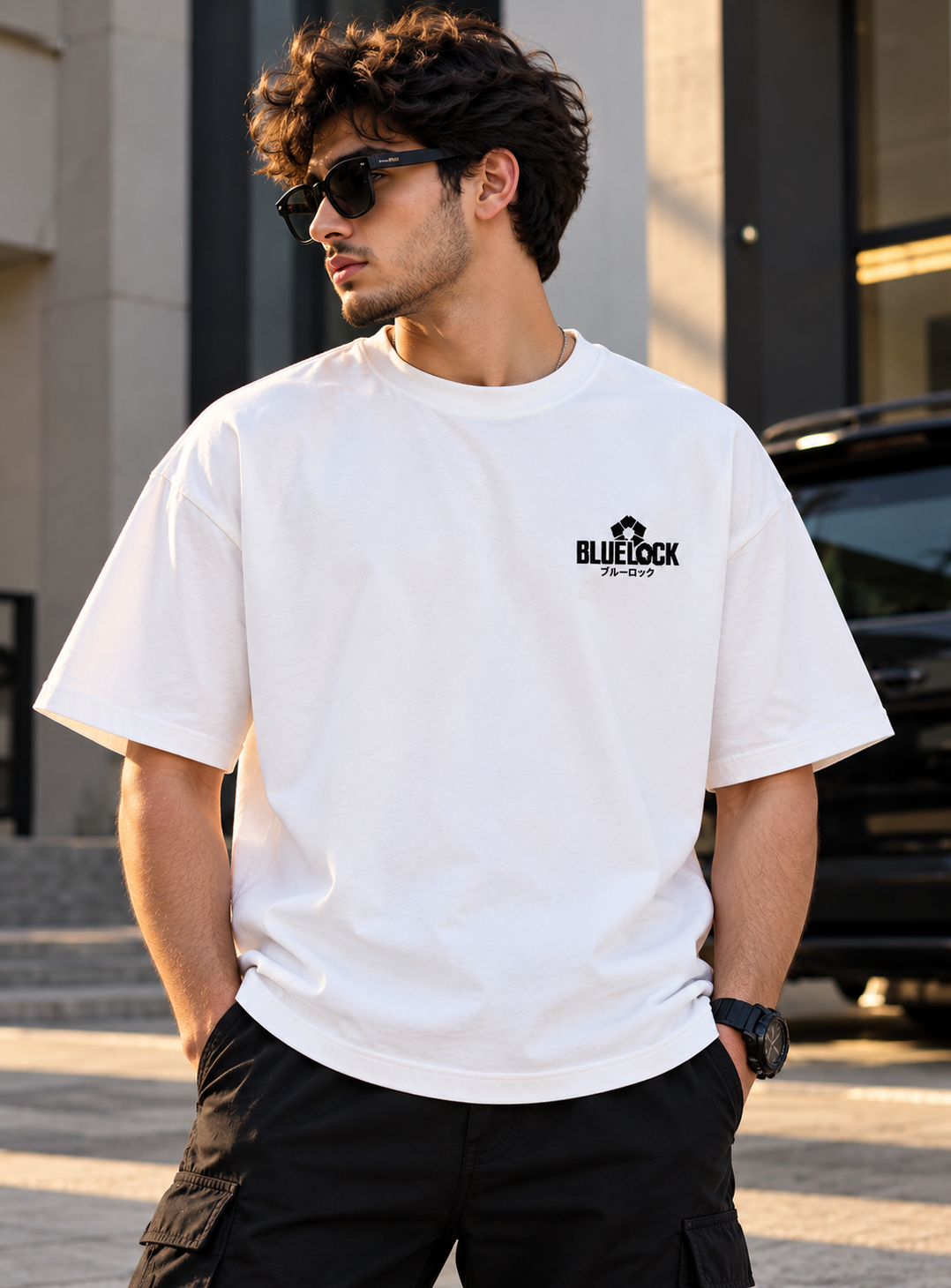 Blue Lock Bachira Oversized T-Shirt – Meguru Bachira Edition