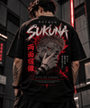 Sukuna Oversized T-Shirt | Anime Streetwear – Fabrizo Fashion