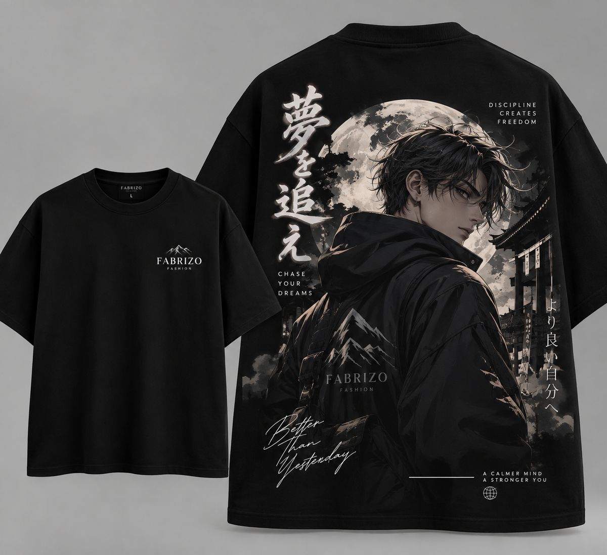 Fabrizo Anime Tee