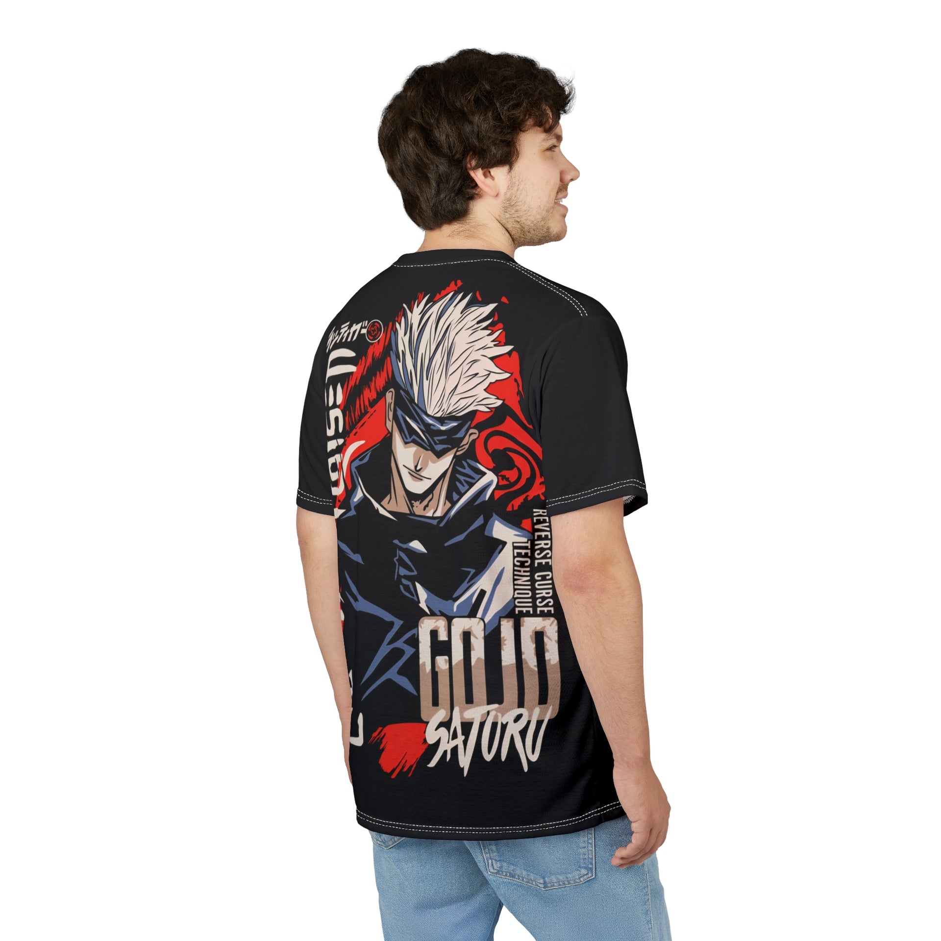 Gojo Satoru Anime Graphic T-Shirt | Jujutsu Sorcerer Streetwear Tee