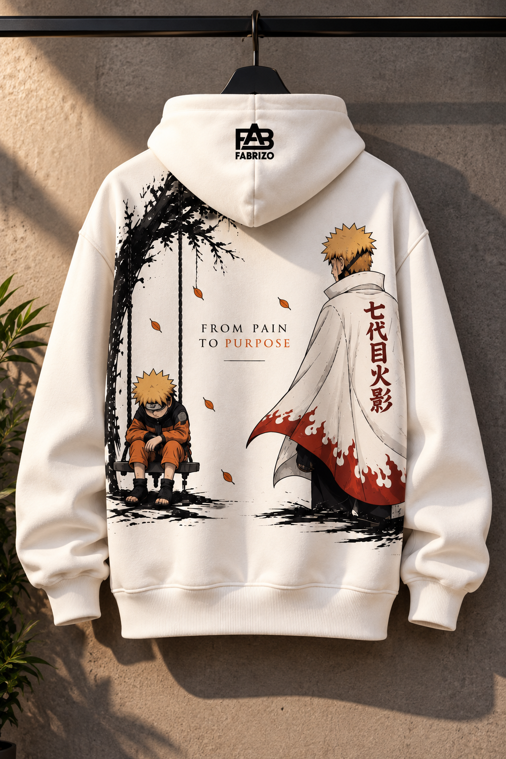 Naruto Anime Premium Hoodie – Black | FABRIZO FASHION