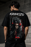 FABRIZO Itachi Uchiha Oversized Black T-Shirt – Shadow Shinobi Edition