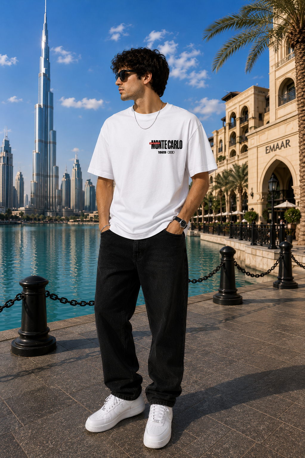 FabrizoMonte Carlo Racing Oversized T-Shirt – Luxury Motorsport Edition