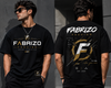 FABRIZO Signature Black T-Shirt – Define Your Style Edition