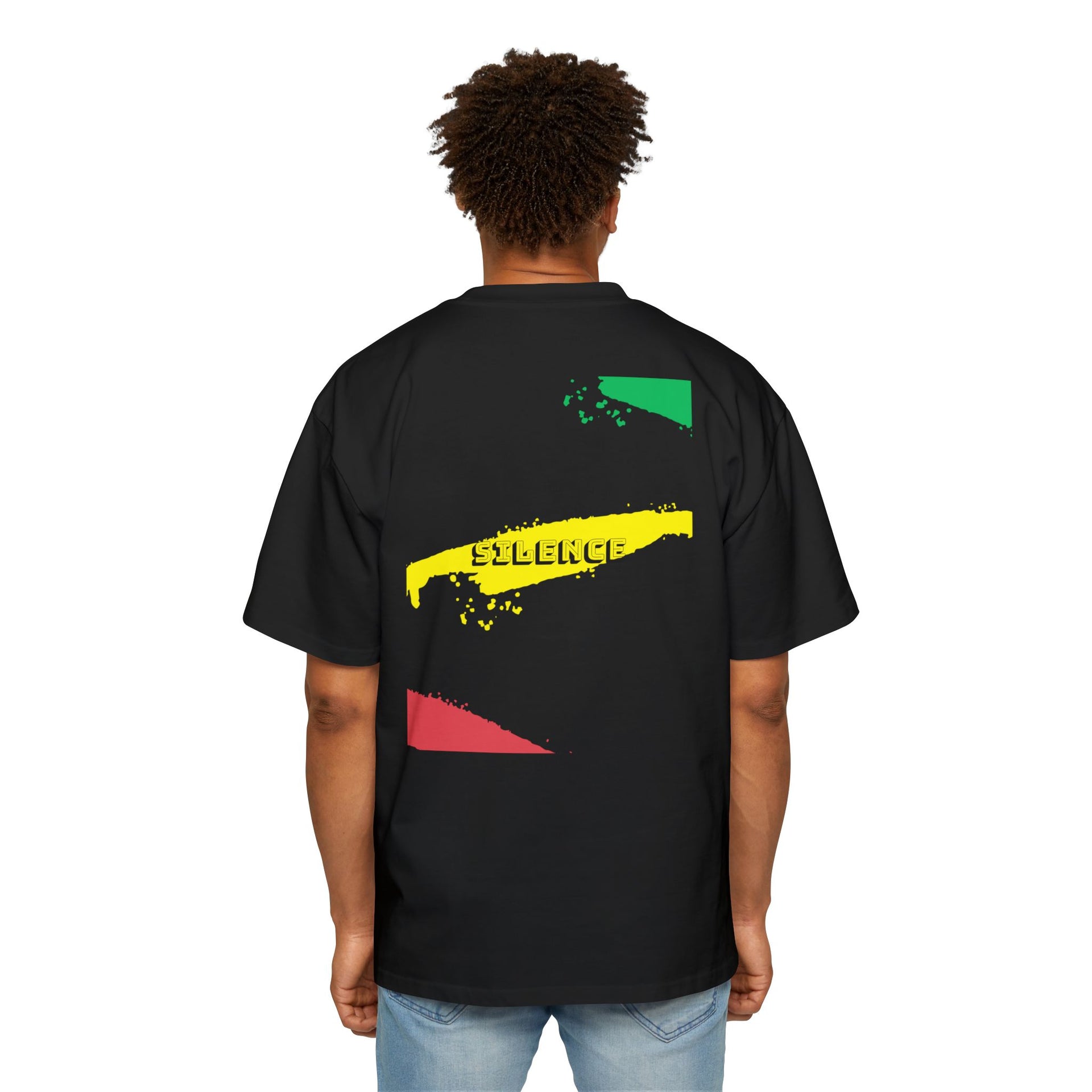 Signature Graffiti Oversized T-Shirt – Silence Edition