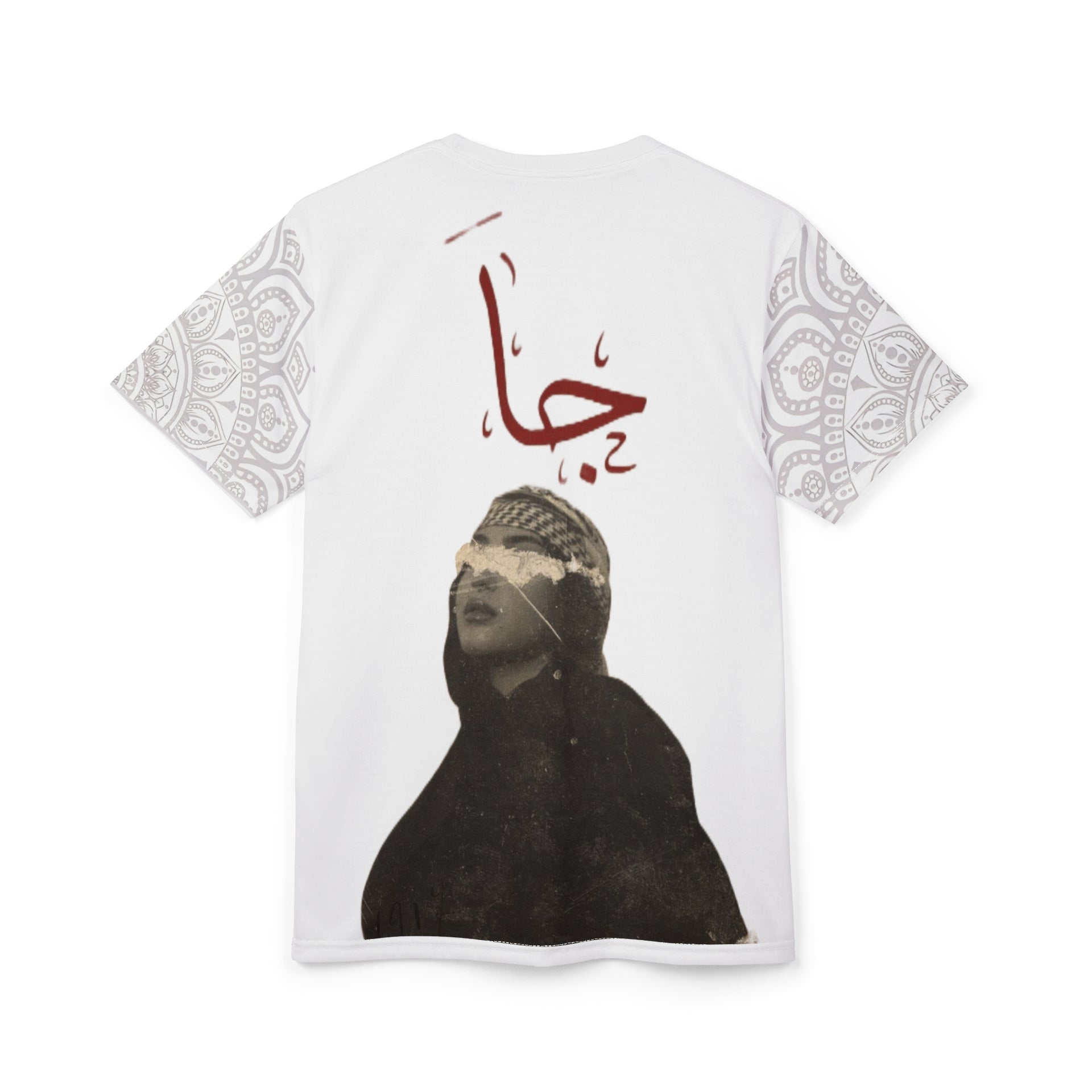 Arabic Heritage Oversized T-Shirt – Women's Cultural Edition