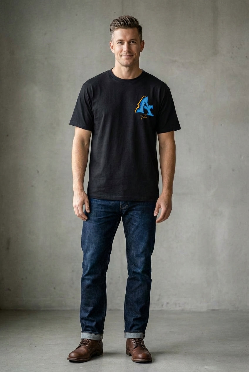 Signature Graffiti Oversized T-Shirt – Silence Edition