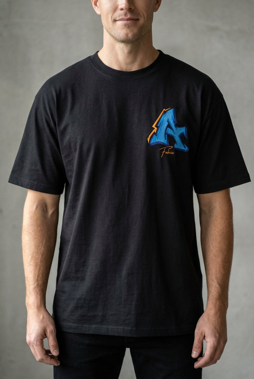 Signature Graffiti Oversized T-Shirt – Silence Edition