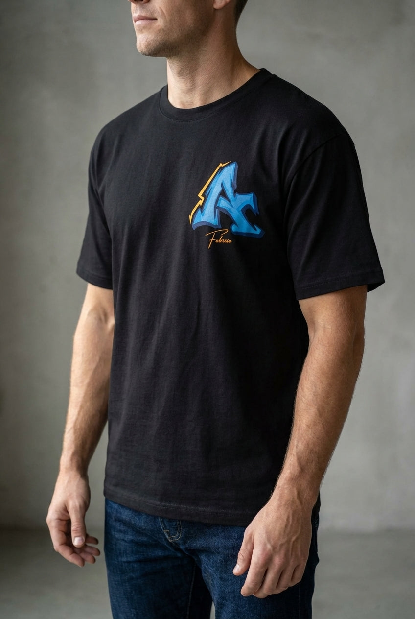 Signature Graffiti Oversized T-Shirt – Silence Edition